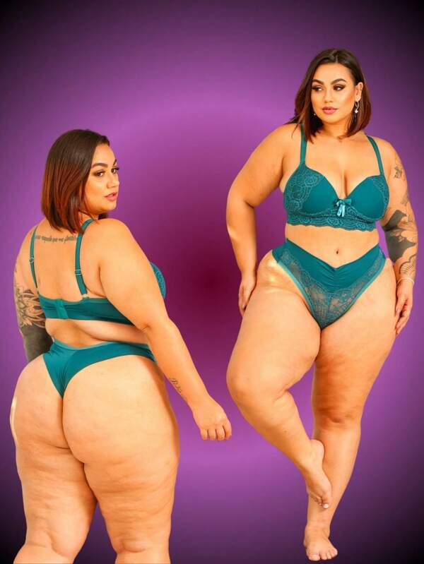 Conjunto de Lingerie Plus Size BS2060