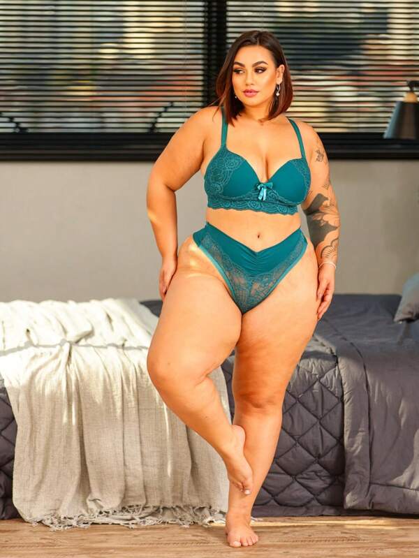 Conjunto de Lingerie Plus Size BS2060