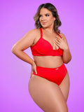 Conjuto Nadador Fio Duplo de Lingerie Plus Size BS2061