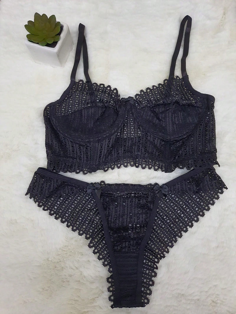 Conjunto Lingerie Cropped BS2013